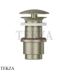 Newform Донный клапан для раковины 40-60 со свободным сливом 228.59.098, PVD Brushed pale gold