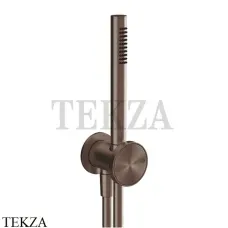 Gessi Origini WARM Душевой комплект с лейкой, шланг 1,50 м 66123-845, Dark Bronze