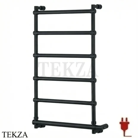 Margaroli Sole 512-6 Полотенцесушитель электрический 5124706DBB, черный матовый