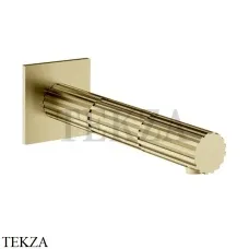 Gessi Incastri Излив для ванны настенный монтаж 75103-727, Brass Br. PVD
