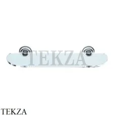Keuco Astor Стеклянная полка без зеленой кромки, без держателей 02110005400, хром глянец