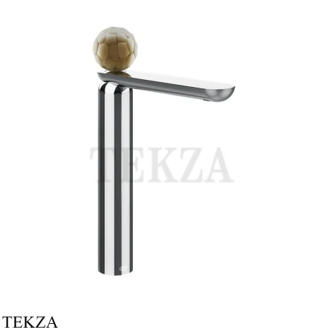 Gessi Perle Смеситель для раковины высокий, без гарнитура 74404-031, хром глянец