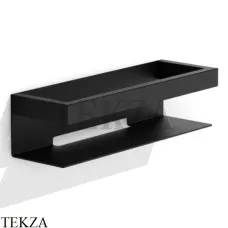 Decor Walther CONTRACT DA30 Полка-решетка в душ 0651560, черный матовый