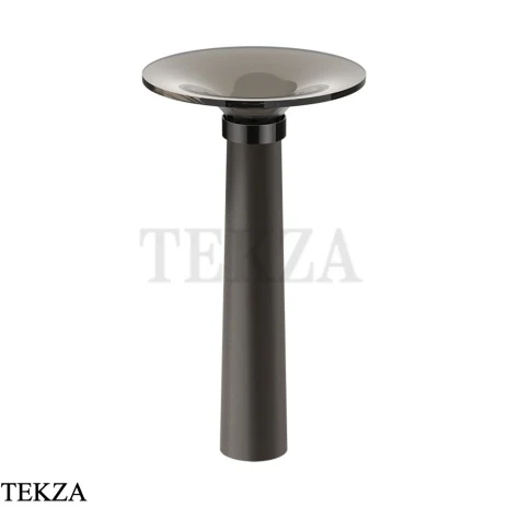Gessi Ludovica Раковина напольная без перелива 76603-706, black хром глянец