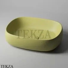 Sitega OSNO 460 Раковина накладная, прямоугольник скругленный, с донным клапаном OSNO 460 - Tick