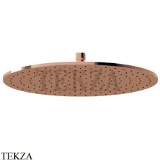 Newform Верхняя круглая лейка D400, без кронштейна 26535.58.061, PVD Copper bronze