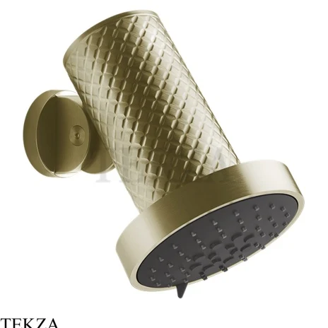 Gessi 316 SPOTWATER INTRECCIO Душевая головка настенная, 3 функции 57251-727, Brushed Brass PVD