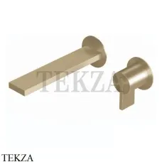 Ritmonio Dot316 Смеситель для раковины, внешняя часть PR50AL202 ICX, Champagne Stainless Steel