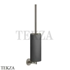 Gessi INGRANAGGIO Туалетный ершик настенный черный 63820-149, Finox Brushed Nickel