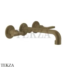 Gessi INCISO Смеситель для раковины излив средний, внешняя часть 58090-713, Antique Brass