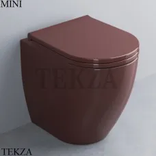 Cielo Smile MINI Унитаз напольный слив в стену, сиденье микролифт SMVAPR CO, Corallo