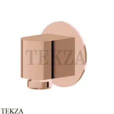 Newform Подключение воды к стене, вывод для шланга 68499.M0.072, Copper satin