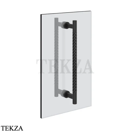 Gessi Pelle Tresse Полотенцедержатель для крепления на стекло, 45 см 78732-438, Nero/ Matte Black