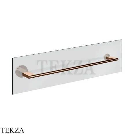 Gessi Origini Полотенцедержатель для крепления на стекло, 60 см 66515-030, Copper PVD