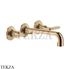 Gessi INCISO Смеситель для раковины излив средний, внешняя часть 58090-735, Warm Bronze