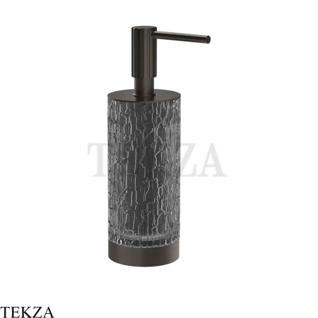 Gessi Incastri Дозатор для мыла, Light smoke 75437-707, black хром Brush