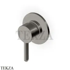 Zucchetti Isy22 Смеситель для душа, внешняя часть ZIS780.C51, brushed metal black