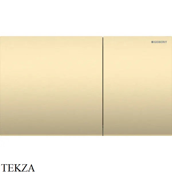 Geberit Sigma70 Клавиша смыва для Sigma 12 см сталь 115.620.QF.1, латунь матовая