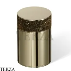 Decor Walther ROCKS Баночка универсальная с крышкой Swarovski® 0933720, золото глянец