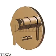 FIMA Carlo Frattini SNAP Смеситель для душа 2 потока, внешняя часть F3119X2ZS, Brushed Amber Bronze FIMA Carlo Frattini SNAP Смеситель для душа 2 потока, внешняя часть F3119X2ZS, Brushed Amber Bronze