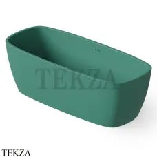 Dea Design Soul Ванна отдельностоящая скругленная 170x72 Solid Surface DD8632 1700 10, Green №10
