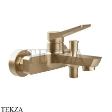Gessi RILIEVO Смеситель для ванны с переключателем 59013-726, Warm Bronze Br