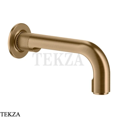 Gessi INCISO Излив для ванны настенный 190 см 58103-726, Warm Steel Br. PVD