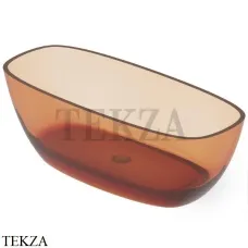 Dea Design Soul Ванна отдельностоящая скругленная 170x72 Glasstech DD8630 1700 R1, Sunset R1
