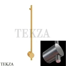 BRONER BRUNO H Электрический полотенцесушитель 80 с кнопкой, BR.007.080.0000.SS.MG, золото сатин шелк