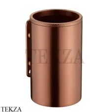Boheme Uno Стакан для зубных щеток настенный Uno 10974-BRB, brushed bronze