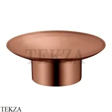 Boheme Uno Мыльница настольная круглая Uno 10981-BRB, brushed bronze