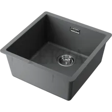 Omoikiri Yamakawa 45T Integra Кухонная мойка Tetogranit прямоугольная 4997256 платина