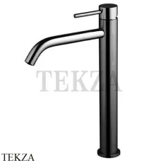 FIMA Carlo Frattini Spillo UP Смеситель для раковины, высокий XS, без гарнитура F3031/HXSCS.1, Brushed black chrome