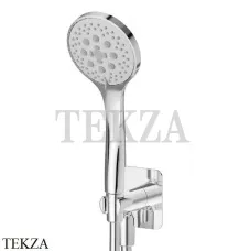 Newform Душевой комплект, душ круглый 3 режима, ABS с выводом 853.21.018, хром глянец