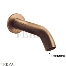 Gessi 316 INTRECCIO Электронный настенный смеситель внешняя часть 54115-726, Warm Bronze Br