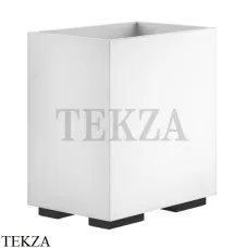 Gessi Rettangolo Ведерко, корзина для мусора, цвет белый 20990-299, Black XL