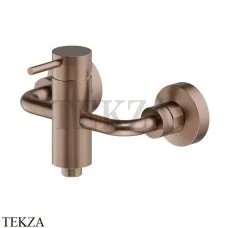 Newform XT Смеситель для душа настенный, без гарнитура 4255.59.067, PVD Br. Copper Bronze