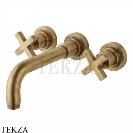 Nicolazzi Monte Croce Смеситель для раковины, внешняя часть, 2207EXTOG27, Raw Brass