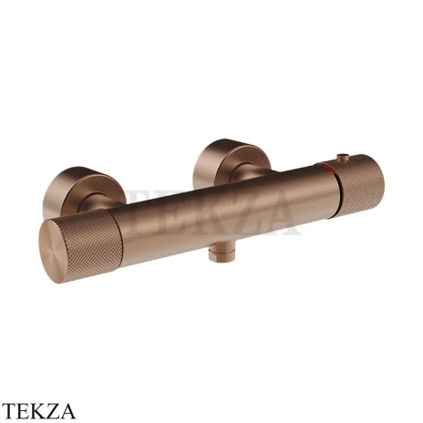 Gessi Habito DIAMANTATO Смеситель термостатический для душа 70633-708, Copper Brushed PVD