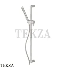 Bossini ZEN Душевая штанга: лейка, шланг 150 см D74001.094, никель Brushed