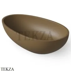 Dea Design Washbasins Раковина настольная 60х36 Solid Surface DD9035 600 1, Dark Camel №1