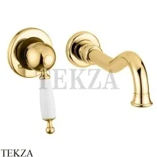 Migliore Oxford Смеситель для раковины однорычажный 19171, золото глянец