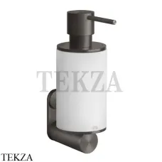 Gessi 316 ACCESSORIES Дозатор для жидкого мыла или лосьона, композит белый 54713-707, Black Metal Brushed