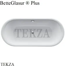 BETTE BetteLux Ванна овальная встраиваемая 3467-000 PLUS, сталь, система антишум,  BetteGlasur ® Plus, белый глянец