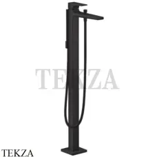 Hansgrohe Metropol Смеситель для ванны напольный, внешняя часть 32532670, черный матовый