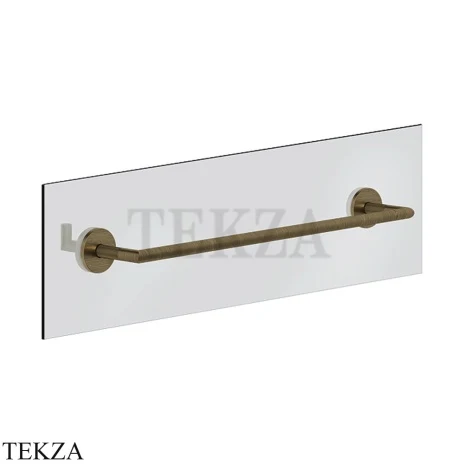 Gessi INGRANAGGIO Полотенцедержатель для крепления на стекло, 45 см 63926-713, Antique Brass