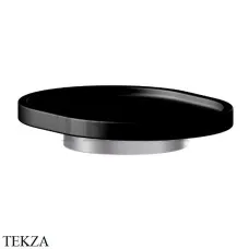 Newform X-Steel 316 Мыльница подвесная с держателем, композит 73251X.50.050, INOX Stainless steel