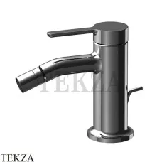 FIMA Carlo Frattini SNAP Смеситель для биде, с донным клапаном F3112CS, Brushed black chrome