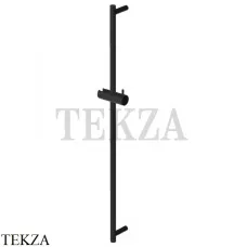 Zucchetti Настенная душевая штанга 80 см Z95201.P81, brushed total black PVD