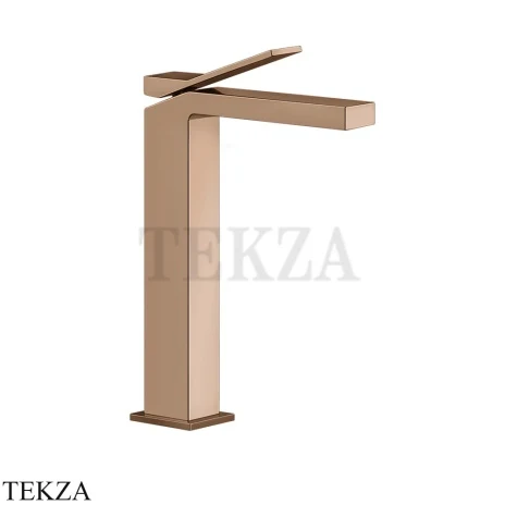 Gessi RETTANGOLO K Смеситель для раковины, без донного клапана 53006-030, Copper глянец